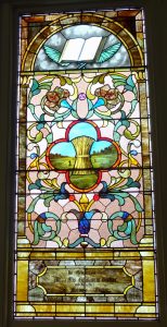 An 1893 stained glass window