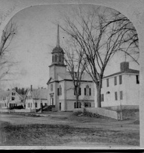 Our church in the late 1880s